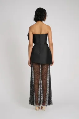 Eliya The Label Adalina Dress | Black Size XL for rent on The Volte - image 2