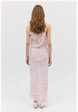 Bianca Spender Polka Dot Chiffon Tumble Dress for rent on The Volte - image 5