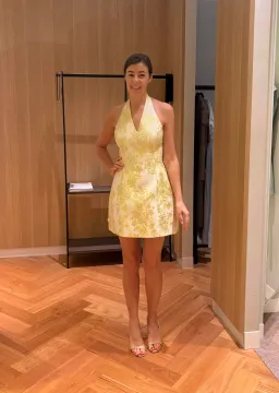 Anna Quan Pia dress daylilies size 6  for rent on The Volte - image 4