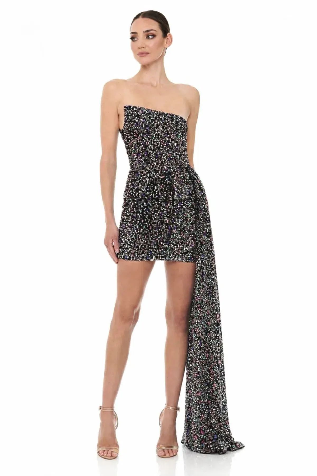 Eliya The Label Kamilla Dress Sequin L/AU12 - Image 3