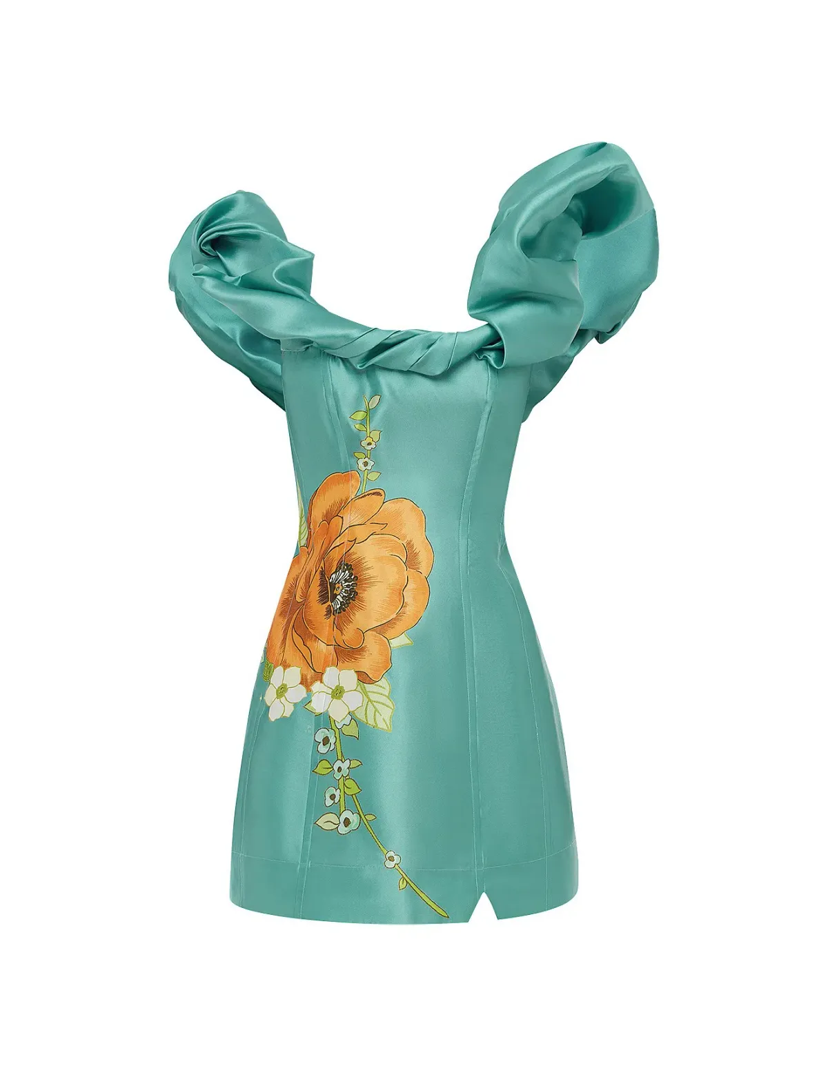 Alemais Regent Jade Mini Dress, Size 12 - Image 6