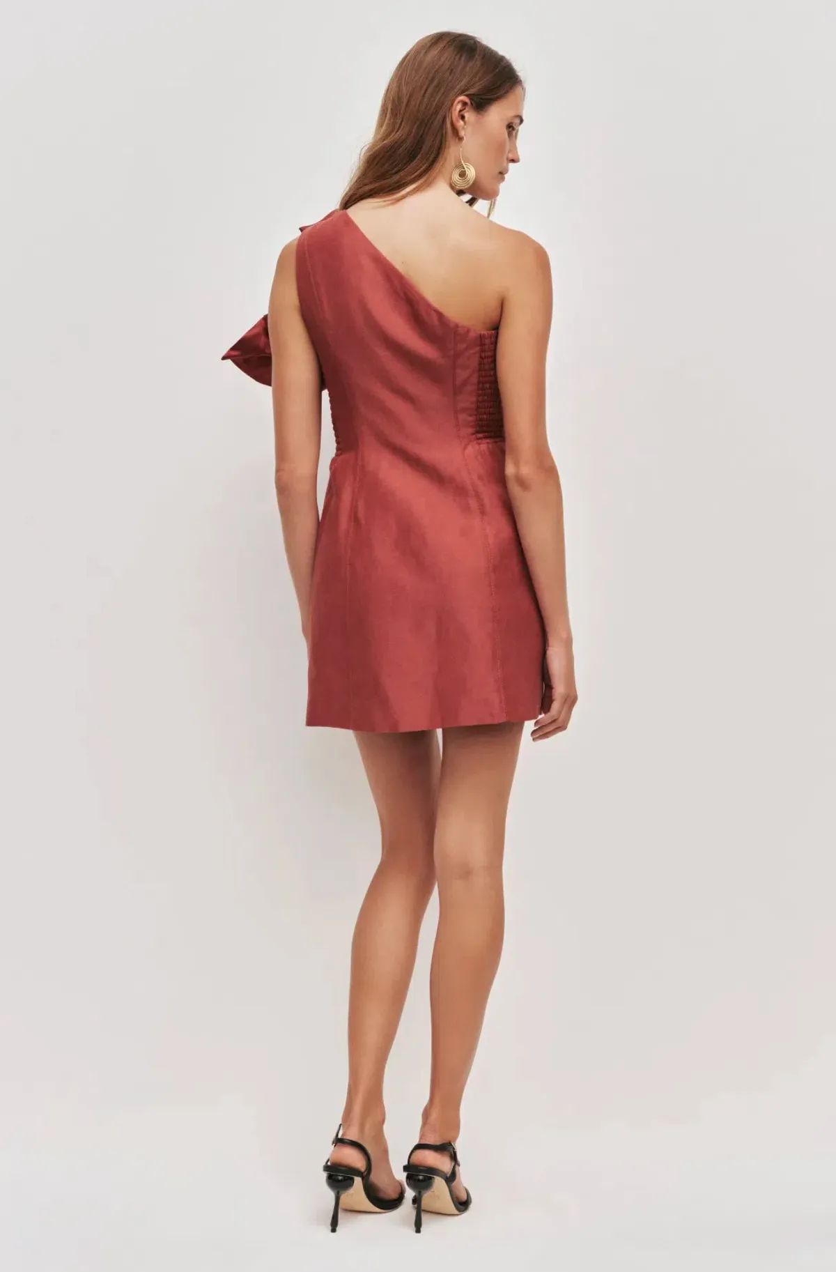 Aje Isla mini dress Rust Size 10 - Image 5
