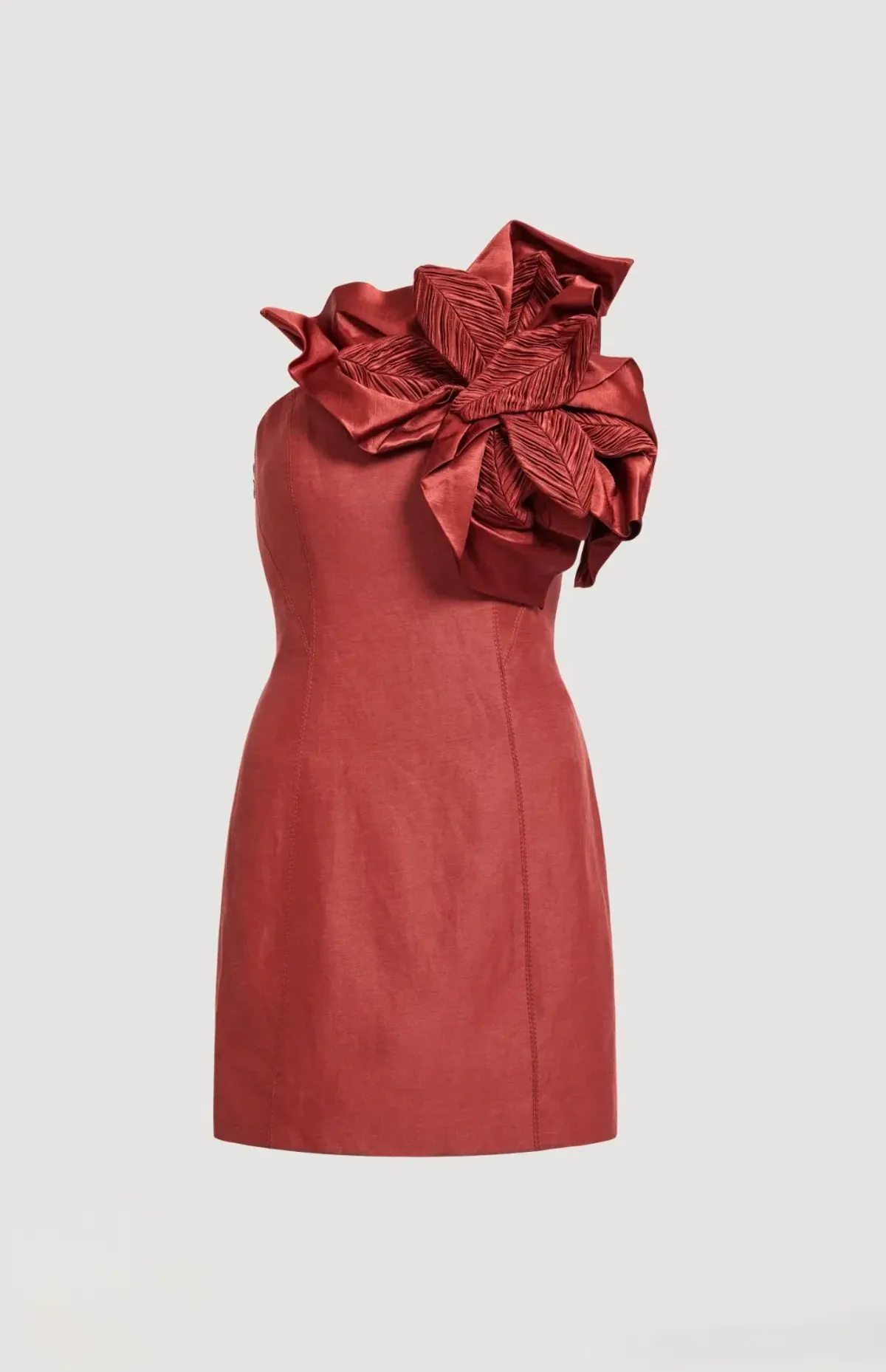 Aje Isla mini dress Rust Size 10 - Image 6