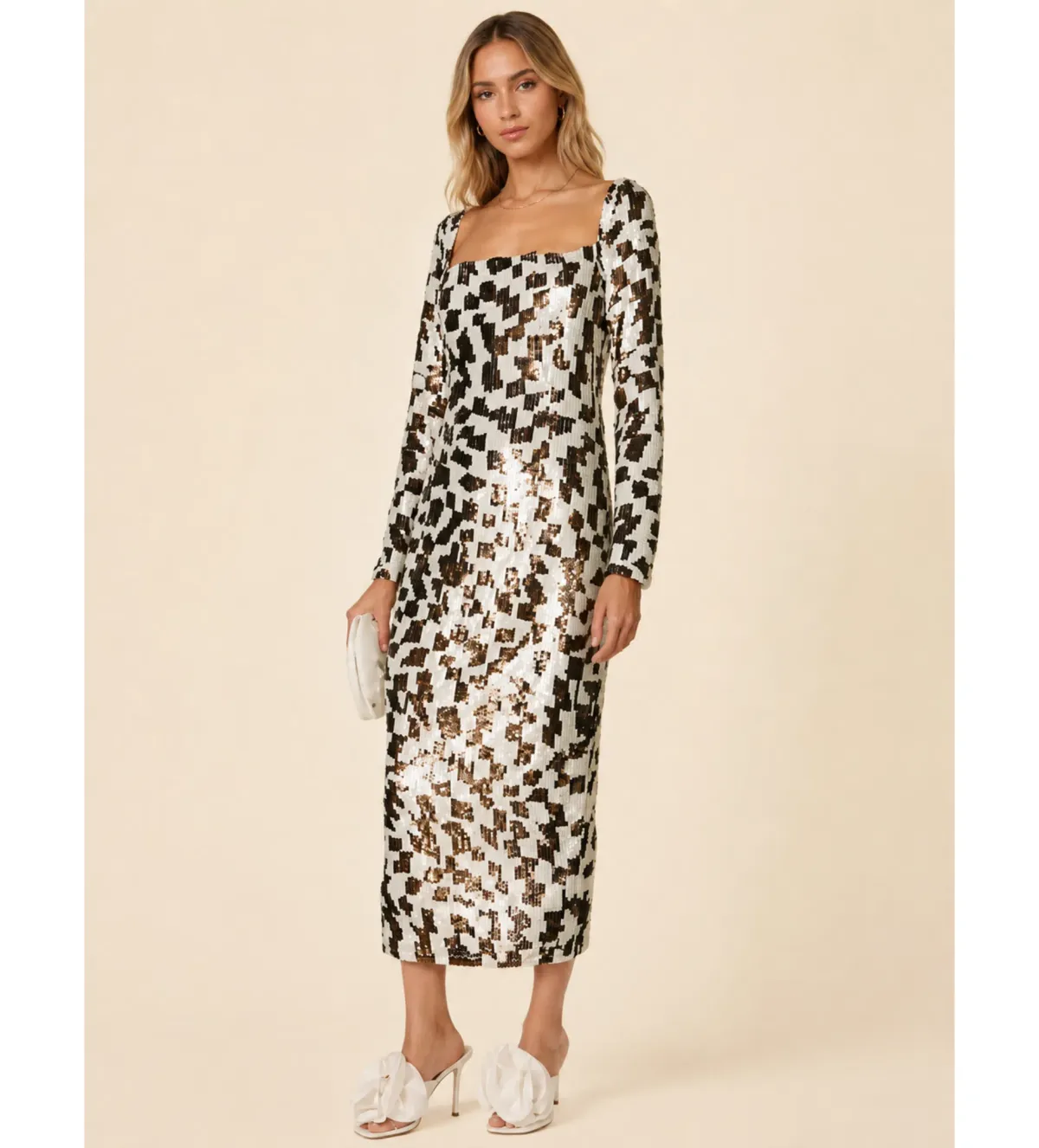 Rachel Gilbert Teddi Gown in Brown Size 3/AU12 - Image 1