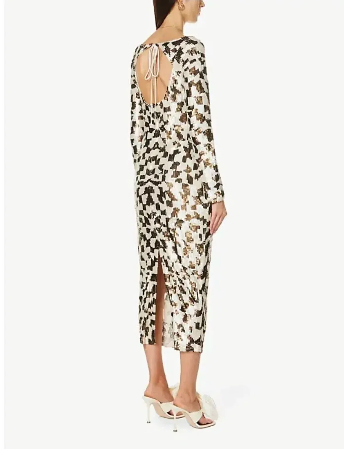 Rachel Gilbert Teddi Gown Brown 3/AU12 - Image 3
