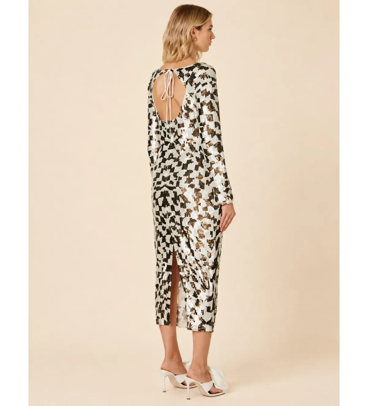 Rachel Gilbert Teddi Gown in Brown Size 3/AU12 - Image 2