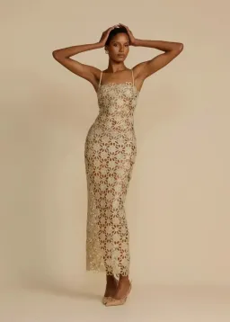 Arcina Ori Gold Kendra Dress size S for rent on The Volte - image 1