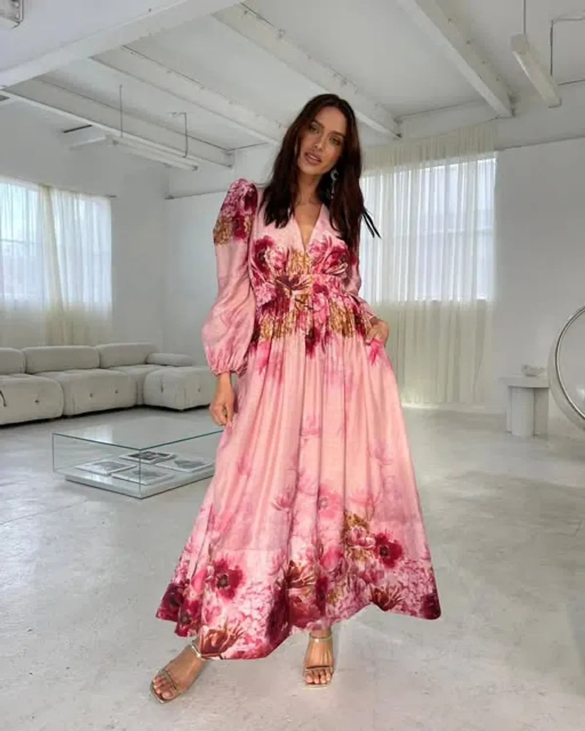 SHEIKE SWAN LAKE MAXI DRESS SIZE 16 - Image 2
