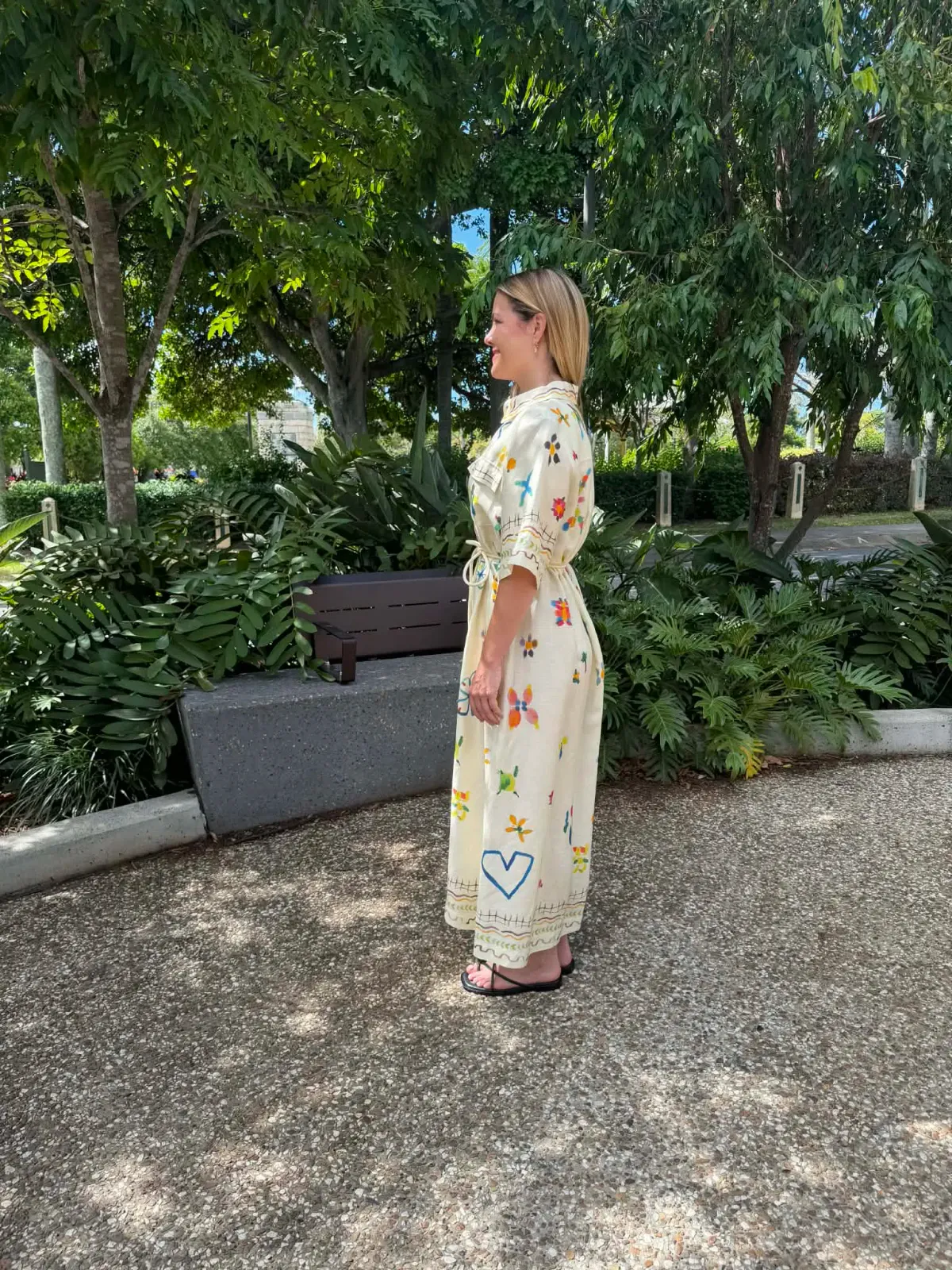 ALEMAIS SIDI SHIRTDRESS SIZE 14 - Image 4