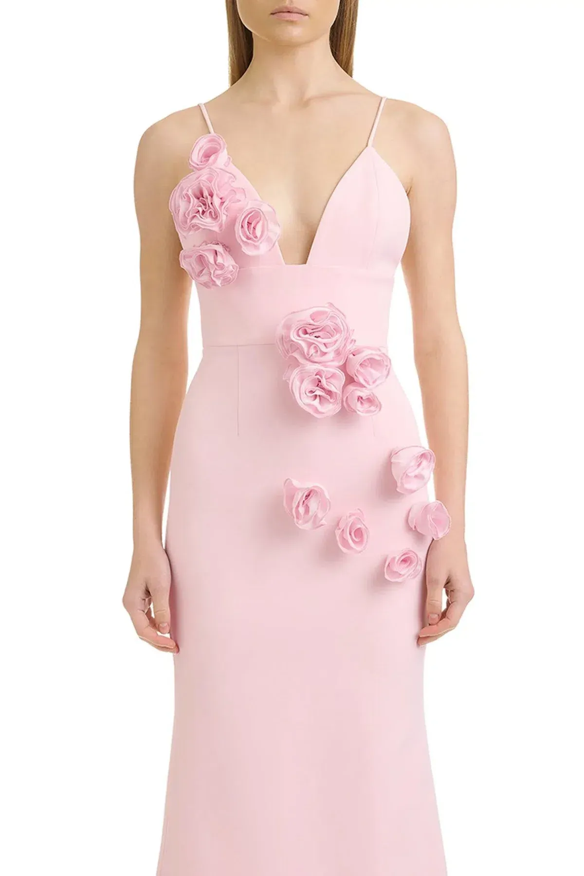 Eliya the Label April Midi Dress in Blush | Size AU 6 XS - Image 7
