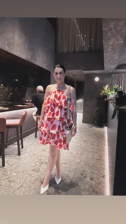 ELLIATT Melia Halter mini dress  for rent on The Volte - image 3