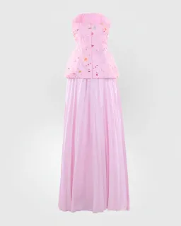 JUSTIN TONG CASCADE GOWN  SIZE 12 for rent on The Volte - image 3