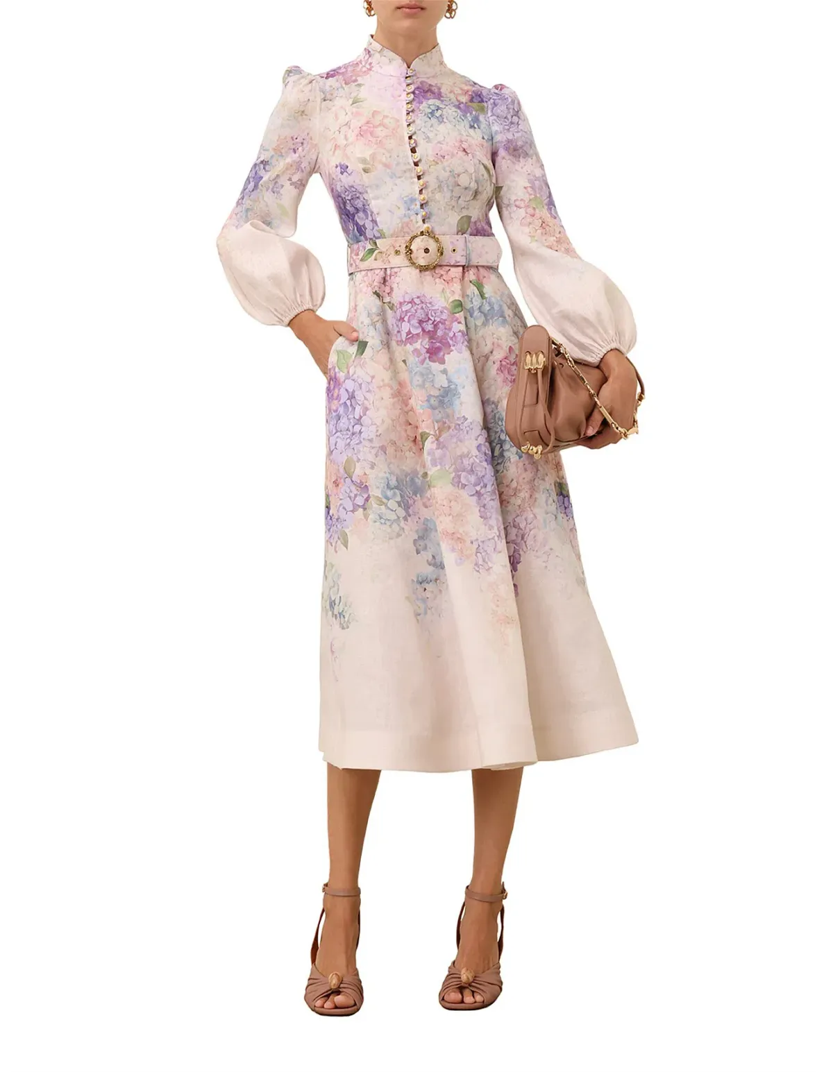 ZIMMERMANN DAWNING BUTTONED MIDI SIZE 2/12 - Image 3