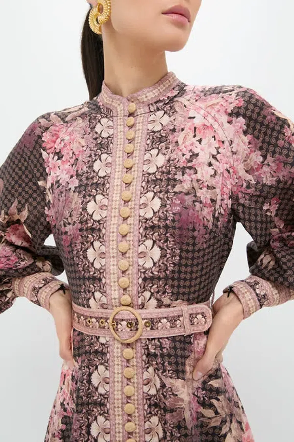 ZIMMERMANN ILLUMINATE BUTTONED MIDI SIZE 2/12 - Image 4