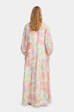 Hansen And Gretel Delia Shirt Dress Flower Market Floral Size 12 for rent on The Volte - image 5