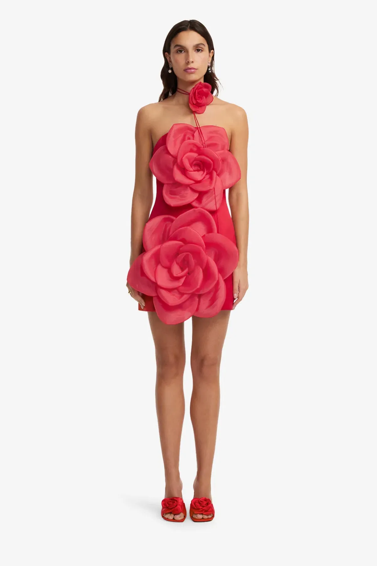 Leo Lin Floret Mini Dress- 8 - Image 2