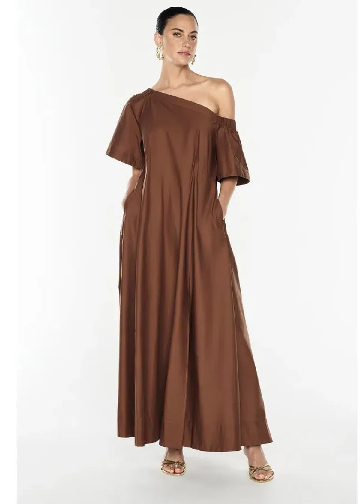 Manning Cartell Provence Off Shoulder Dress Size 14 - Image 4