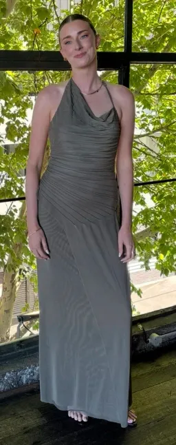 Bec and Bridge Brenna pintuck maxi dress size 8 for rent on The Volte - image 4