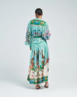 Alemais Evergreen Shirt Dress Size AU 12 for rent on The Volte - image 3