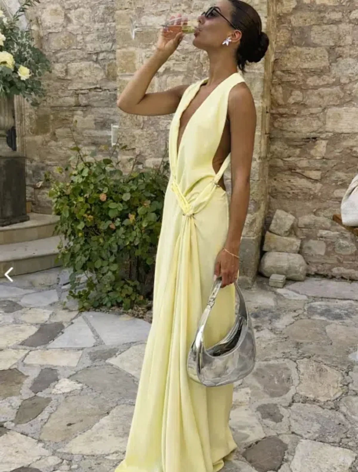 Misha Collection Harlow Satin Maxi Dress 8 - Image 1