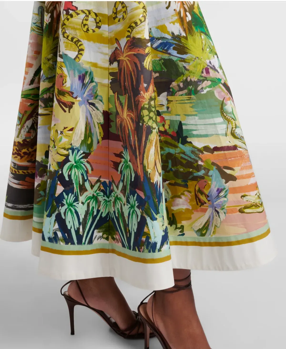 ALEMAIS JUNGLE BOOGIE SHIRTDRESS SIZE 8 - Image 2
