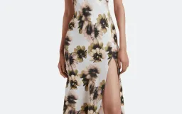 Bloom Linen Maxi Dress - Bec & Bridge for rent on The Volte - image 3