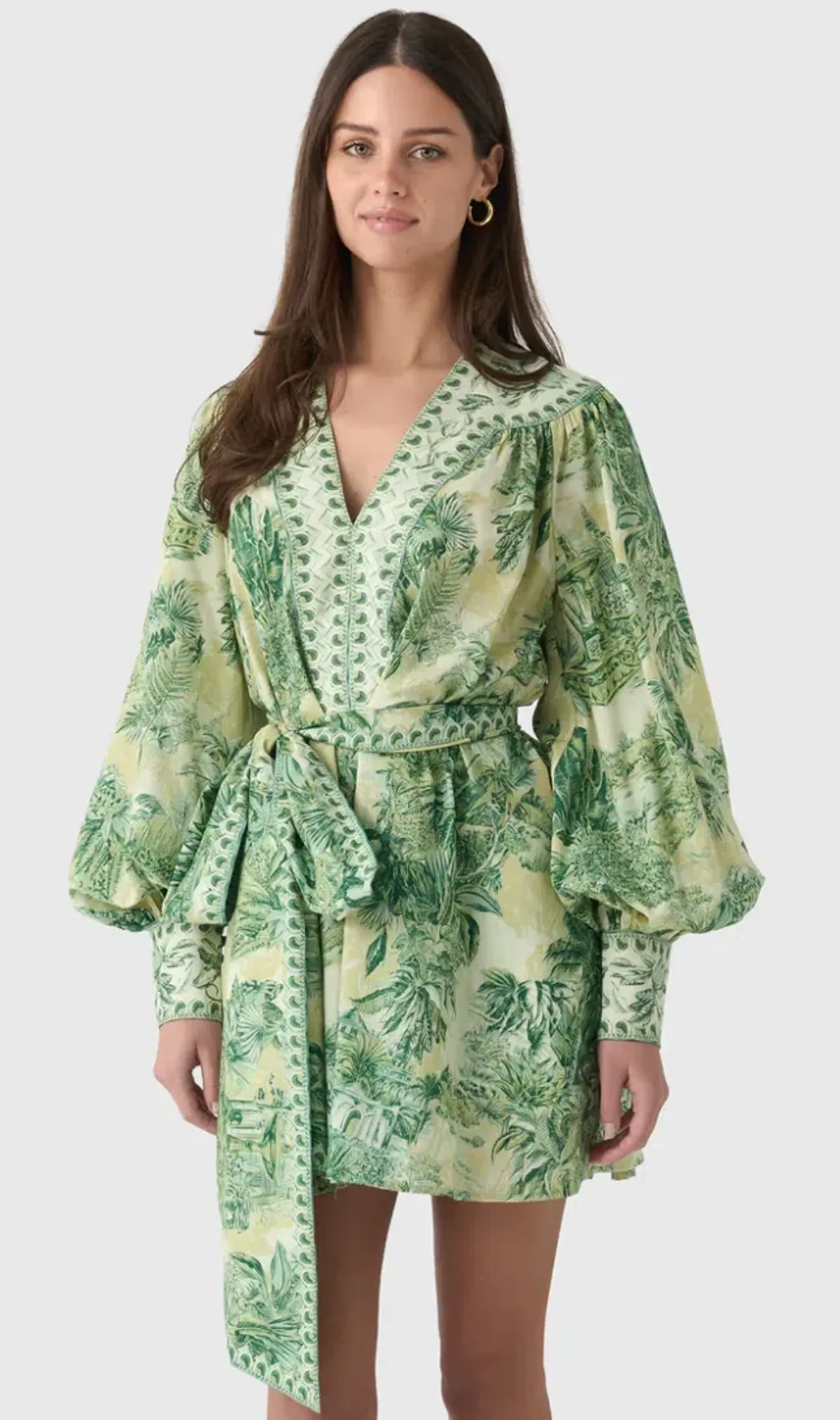 ALEMAIS SARA MINI DRESS SIZE 10 - Image 1