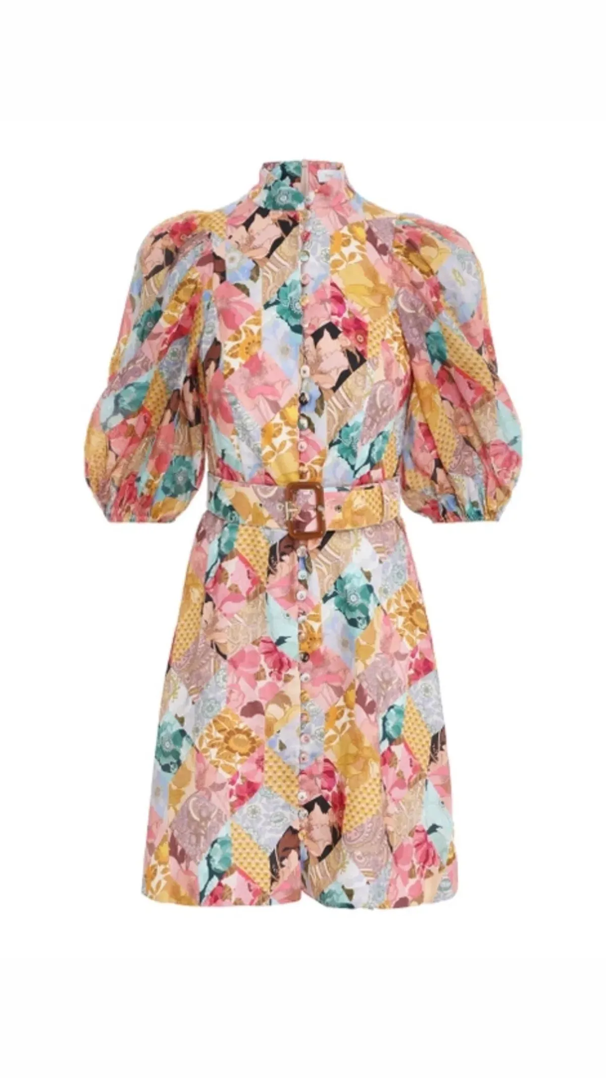 Zimmermann Tempo Kaleidoscope Mini Dress Size 3 (14) - Image 3