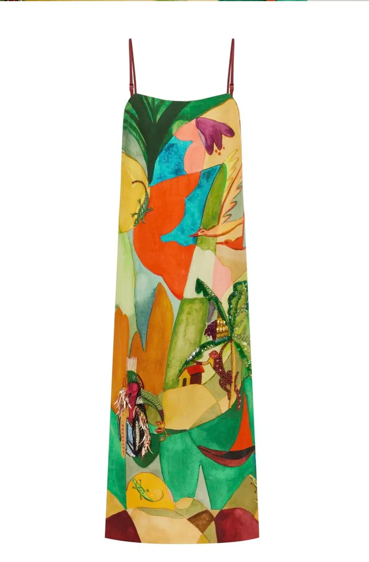 Alémais Mokshini Embellished Midi Dress Size 16 - Image 5