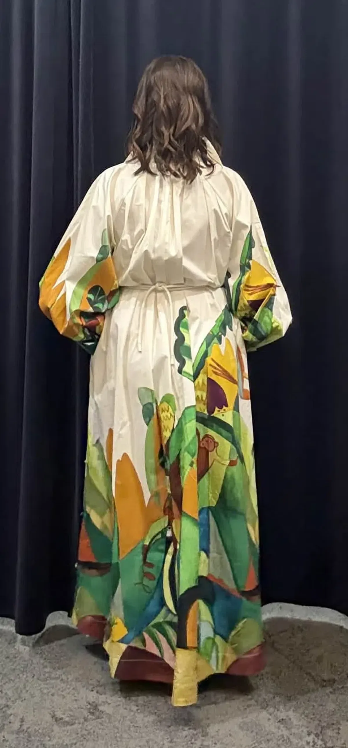 ALEMAIS MOKSHINI SHIRTDRESS SIZE 12 [VERY RELAXED FIT] - Image 3