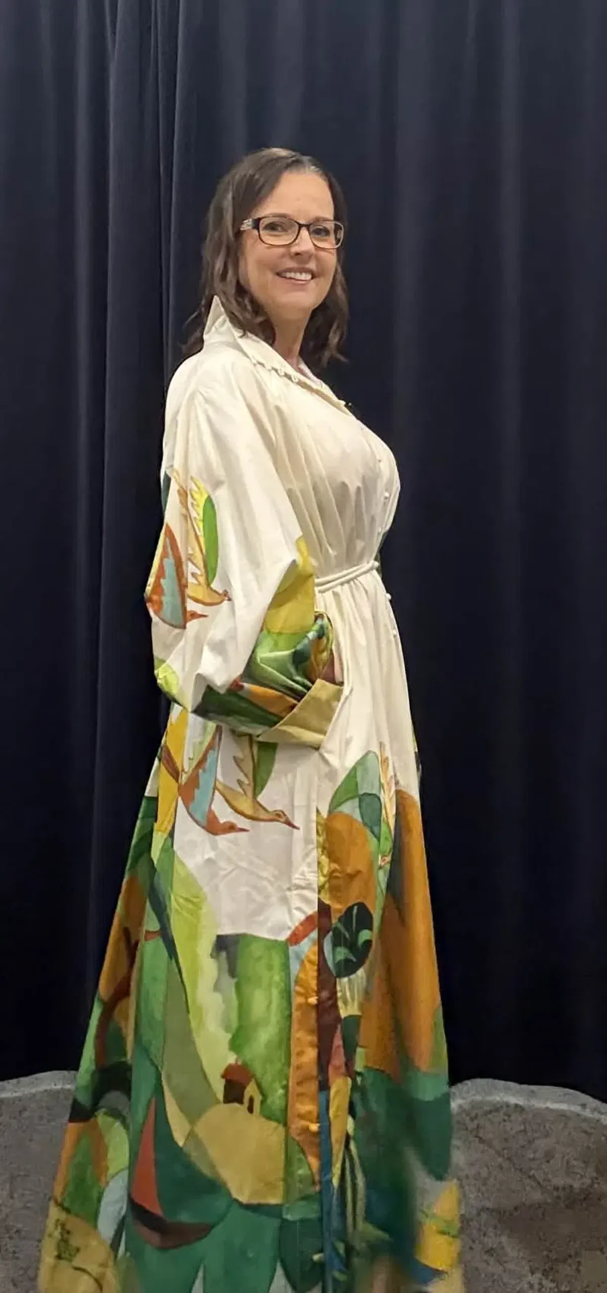 ALEMAIS MOKSHINI SHIRTDRESS SIZE 12 [VERY RELAXED FIT] - Image 4