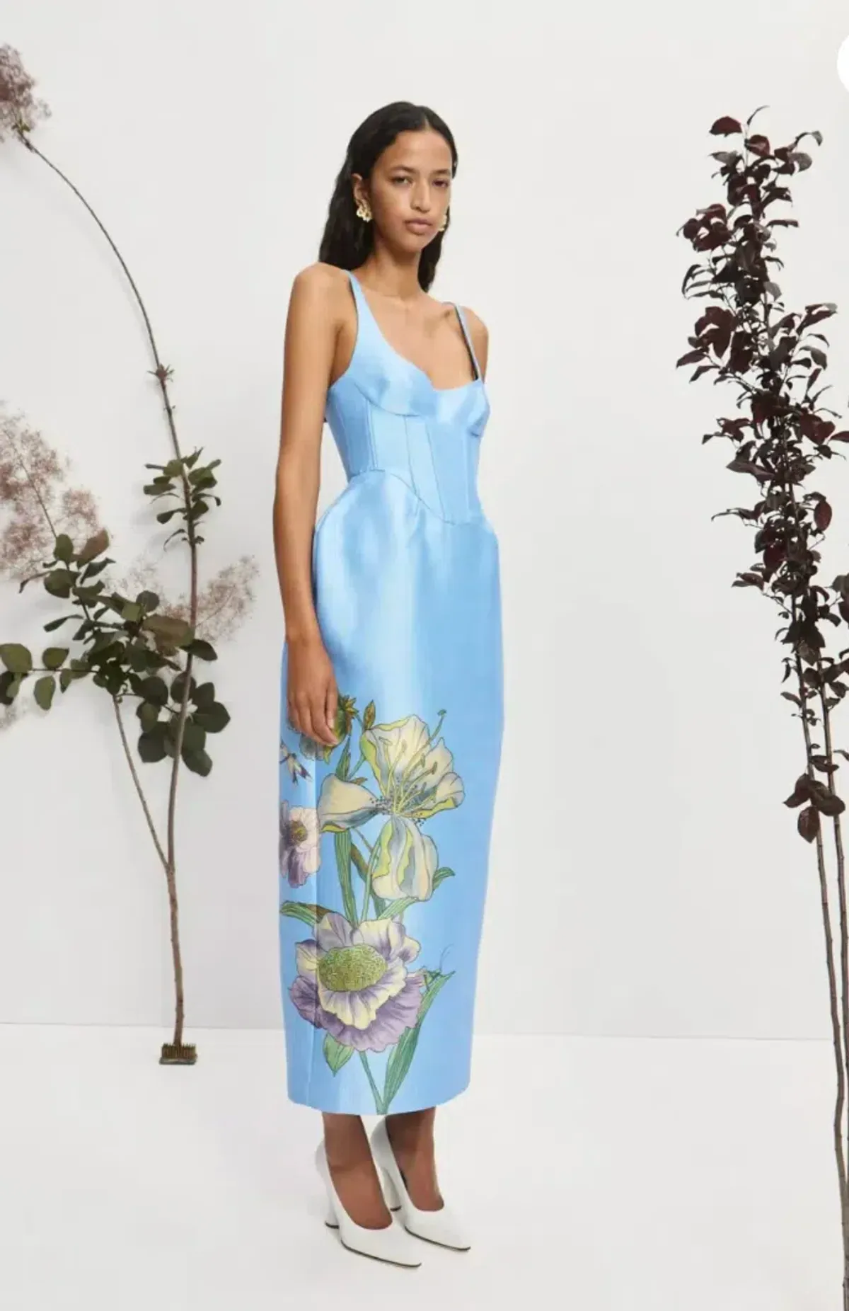 Alémais Donata Taffeta Gown Size 14AU - Image 3
