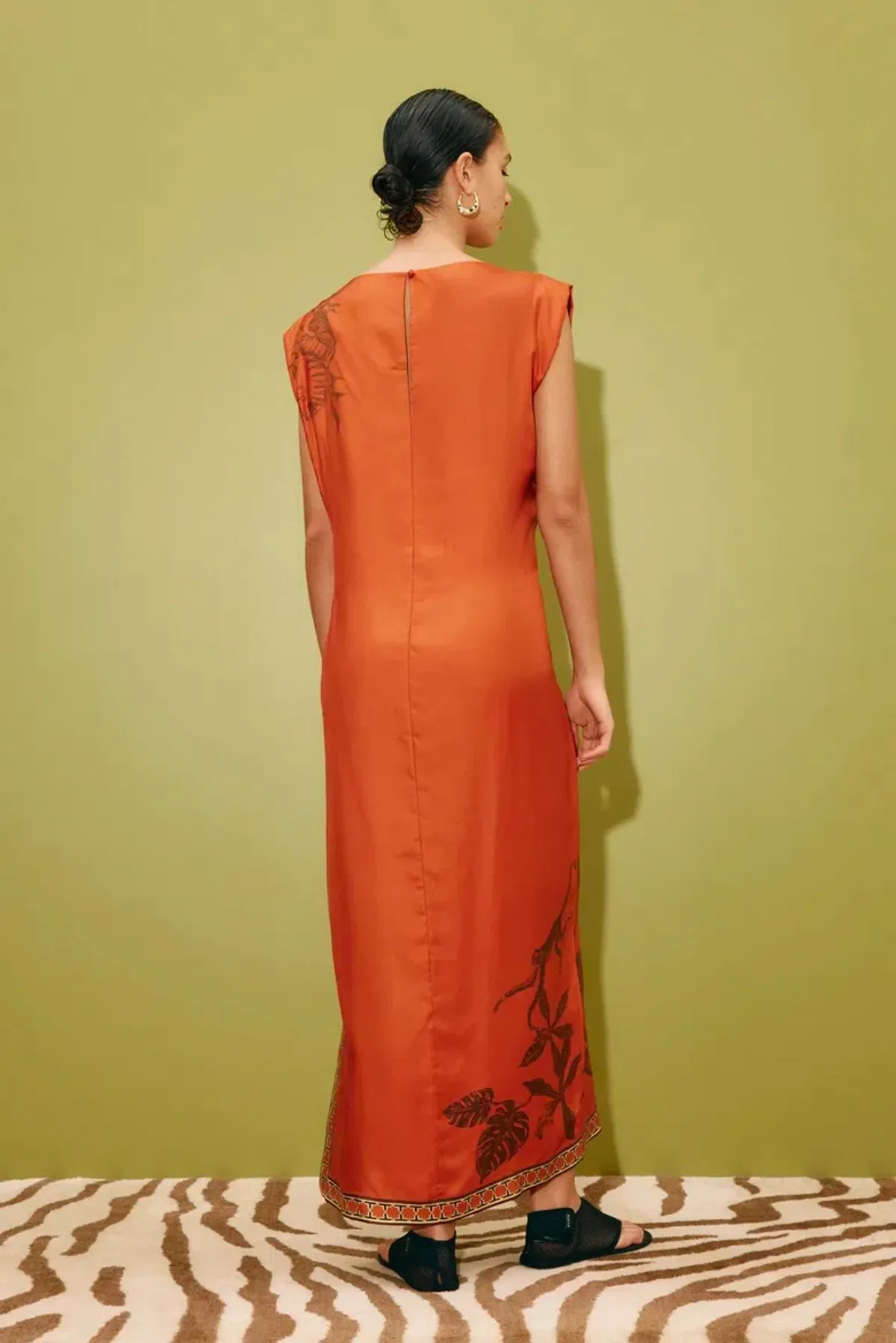 Alémais Monkey Dance Silk Midi Size 12AU - Image 3