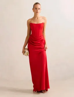 Forever New Isra Drape Maxi Dress for rent on The Volte - image 1