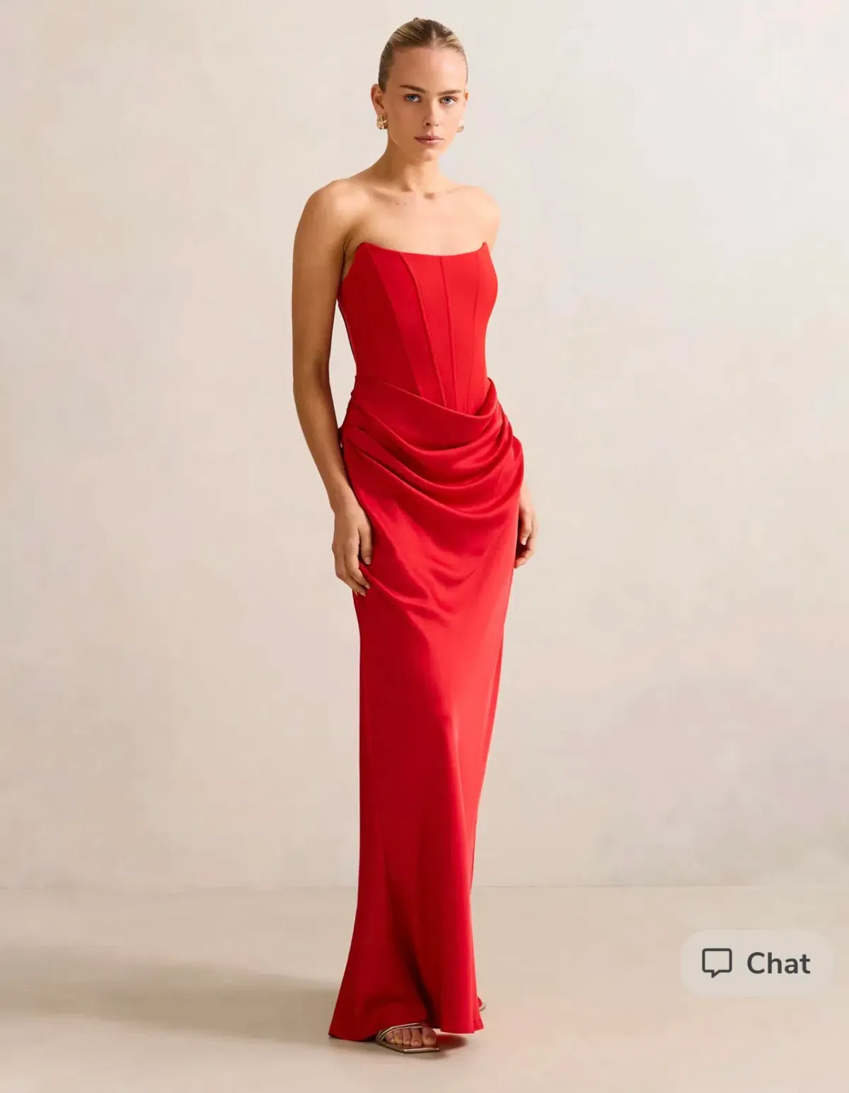 Forever New Isra Drape Maxi Dress - Image 2