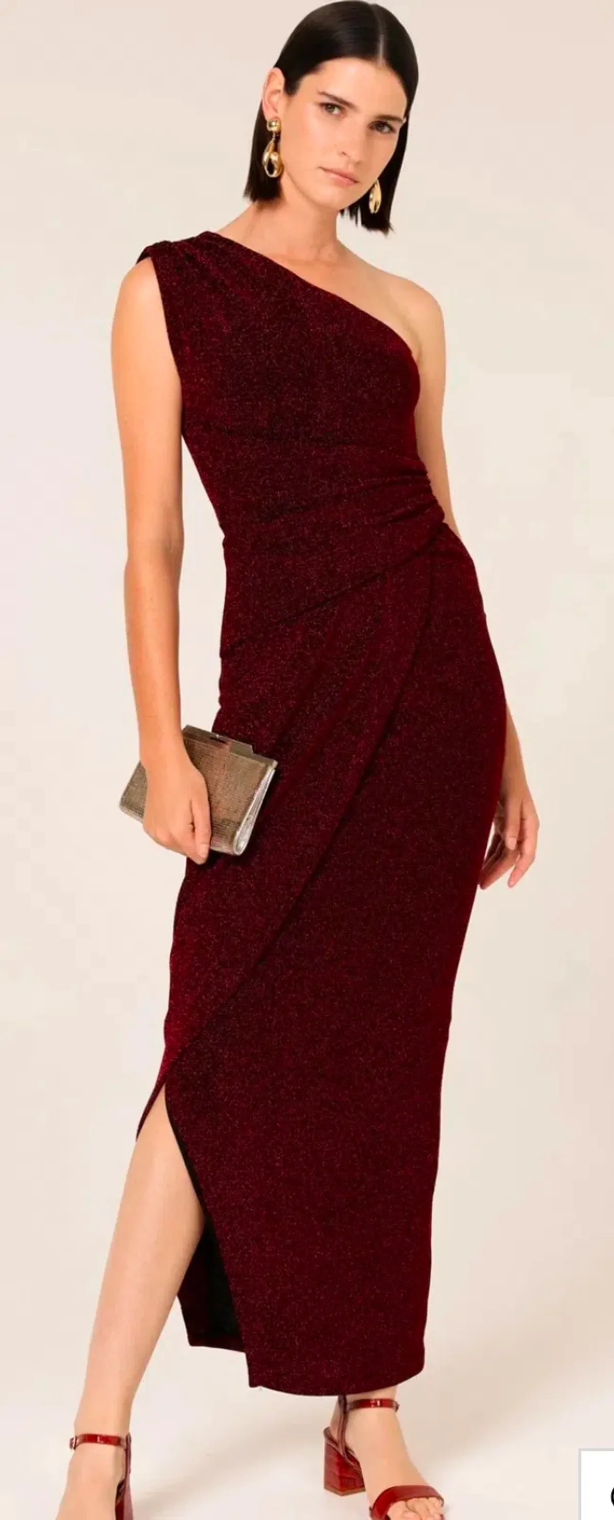 Sacha Drake Valedictory Maxi Dress Red Size 16 - Image 3