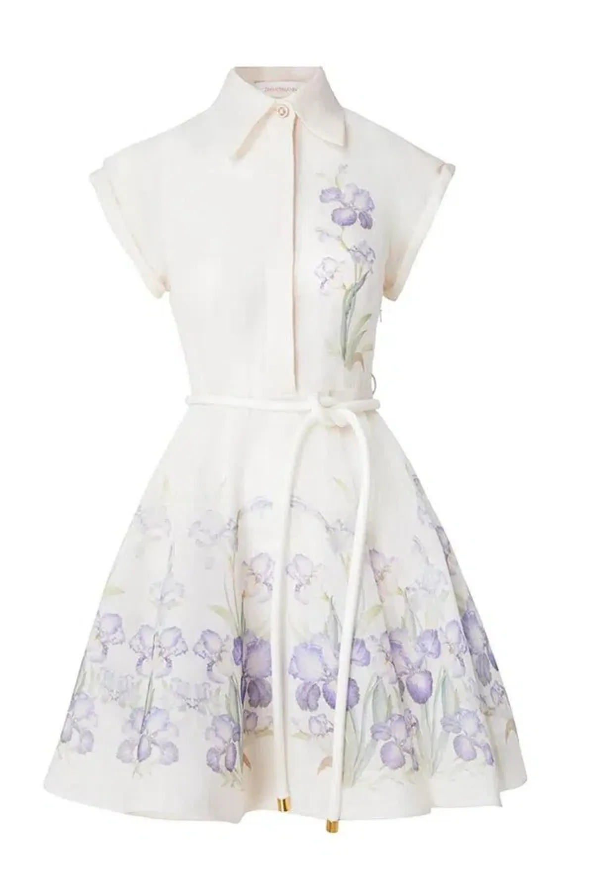 Zimmerman - The Natura Flip Dress In Blue Iris - Image 3