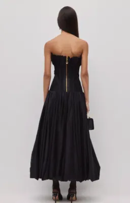 Aje Ivy Bubble Hem Black Size 10 for rent on The Volte - image 2