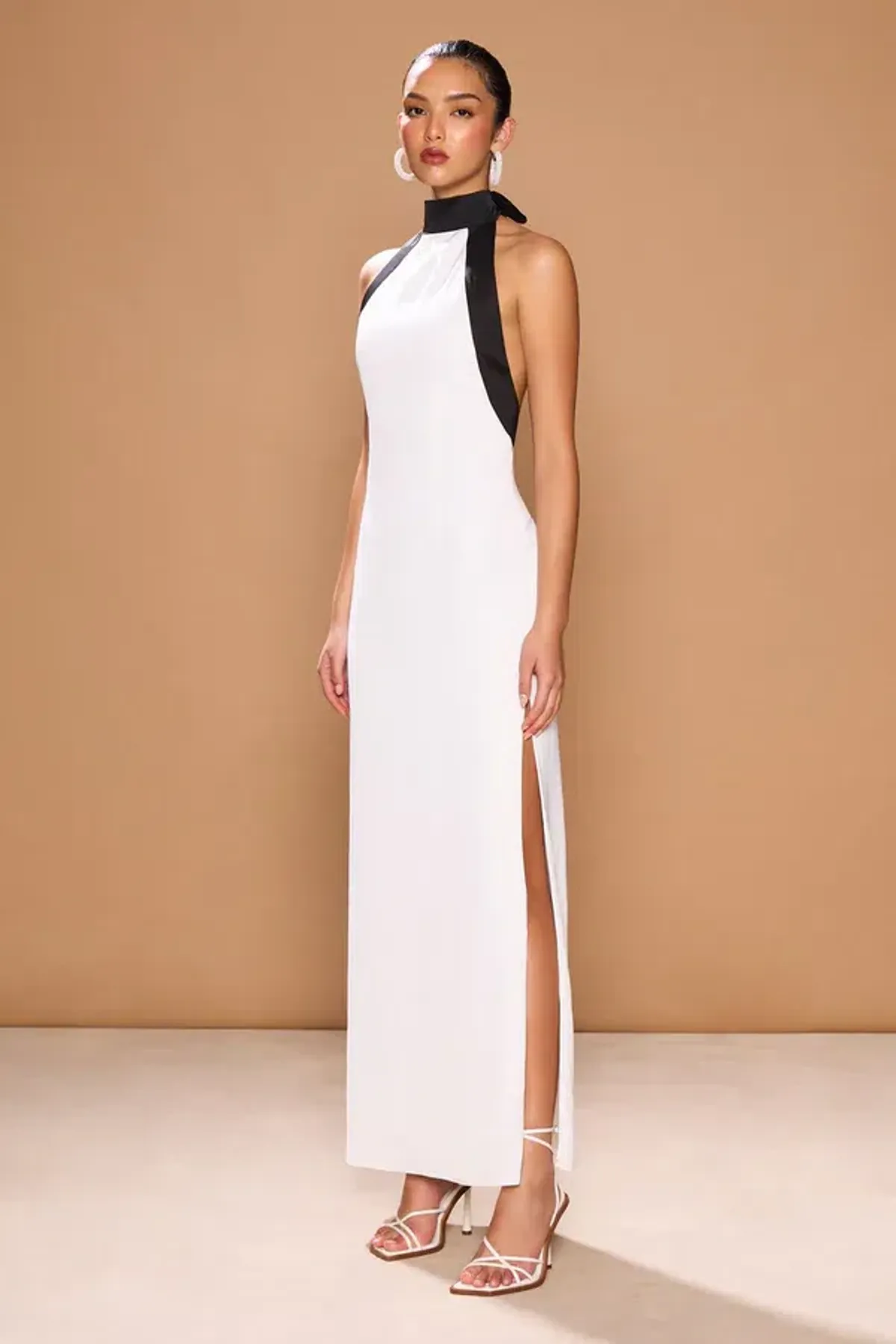 Sonya Moda Matera Dress in Nero e Bianco. - Image 1