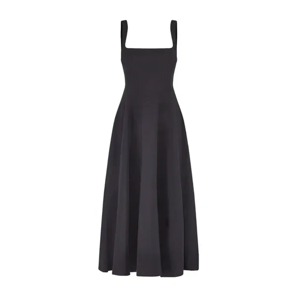 Odd Muse - Ultimate Muse High Waist Square Neck Midi Dress - Image 4