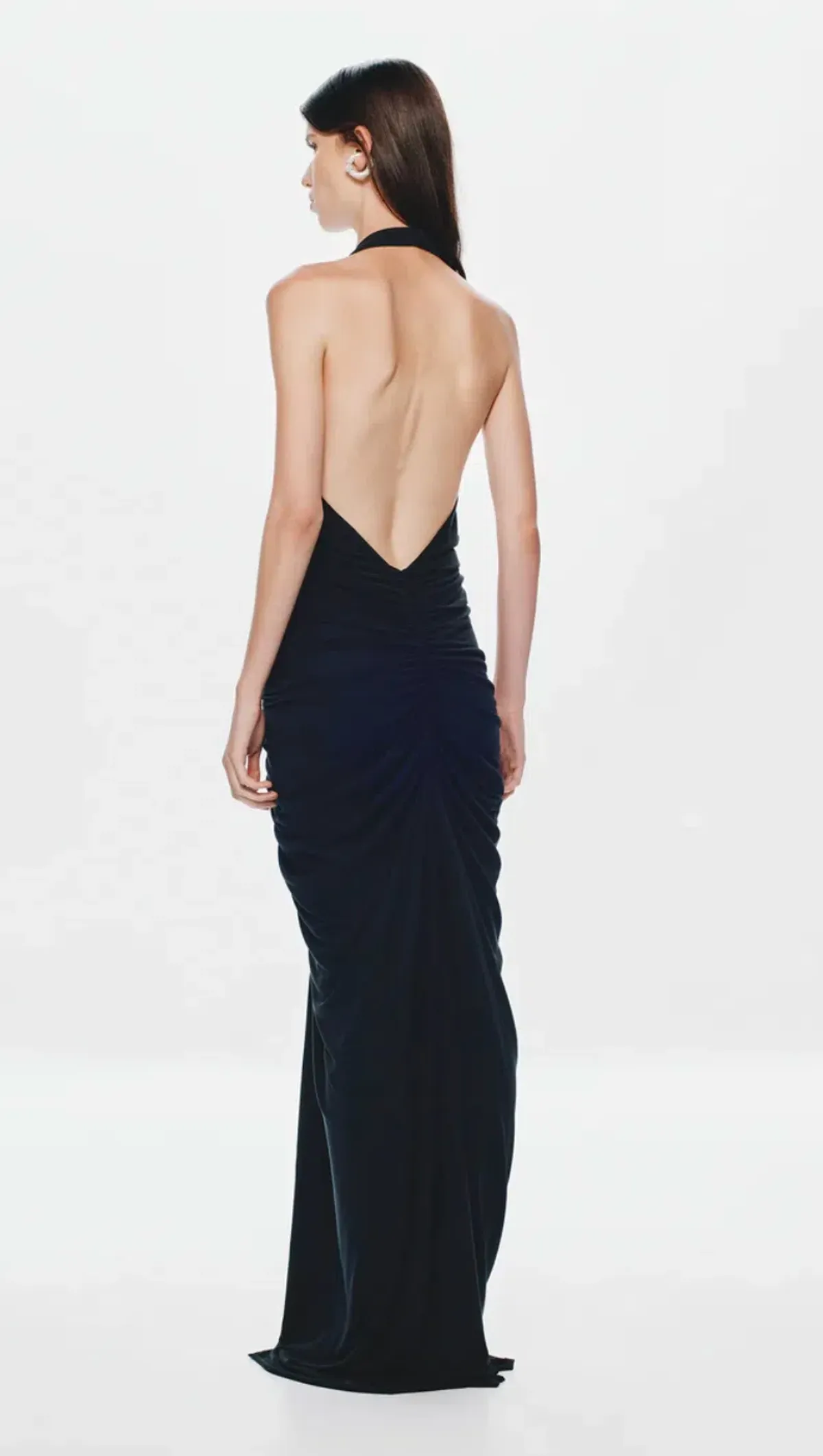 Misha Collection Venus Gathered Cupro Maxi size S - Image 3
