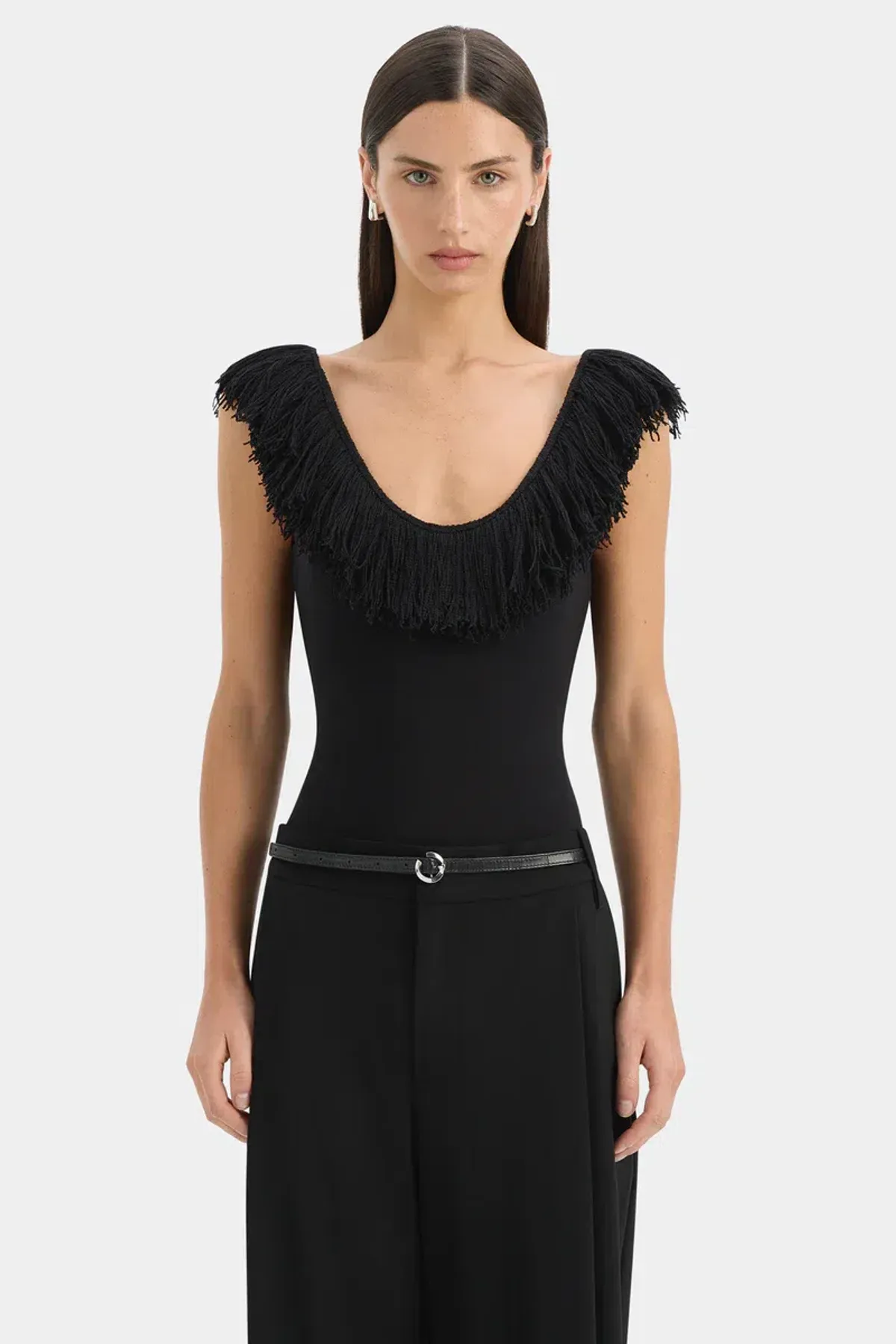 Sir the label - MARCELLINE FRINGE BODYSUIT - Image 1