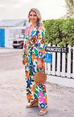Mara Hoffman Luna Floral Print Maxi Dress Size AU 8 / S for rent on The Volte - image 3