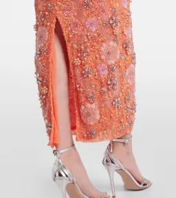 Rachel Gilbert Francesca Gown Peach Size 0 / AU 6 for rent on The Volte - image 4