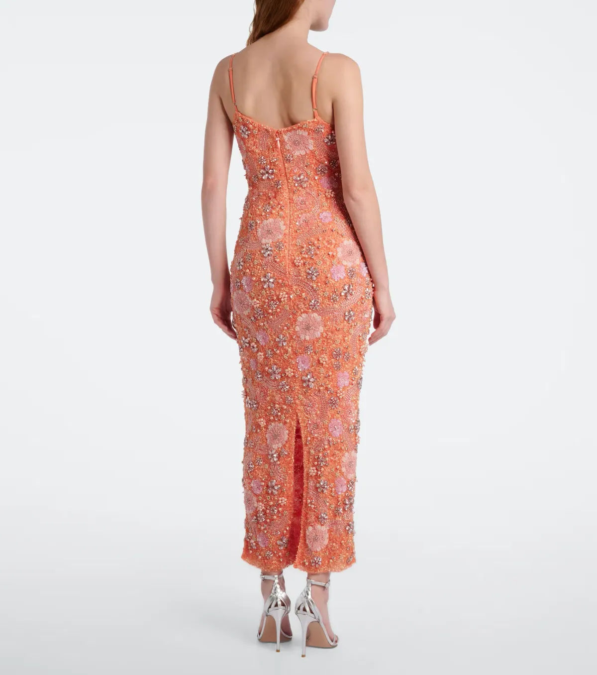 Rachel Gilbert Francesca Gown Peach Size 0 / AU 6 - Image 3
