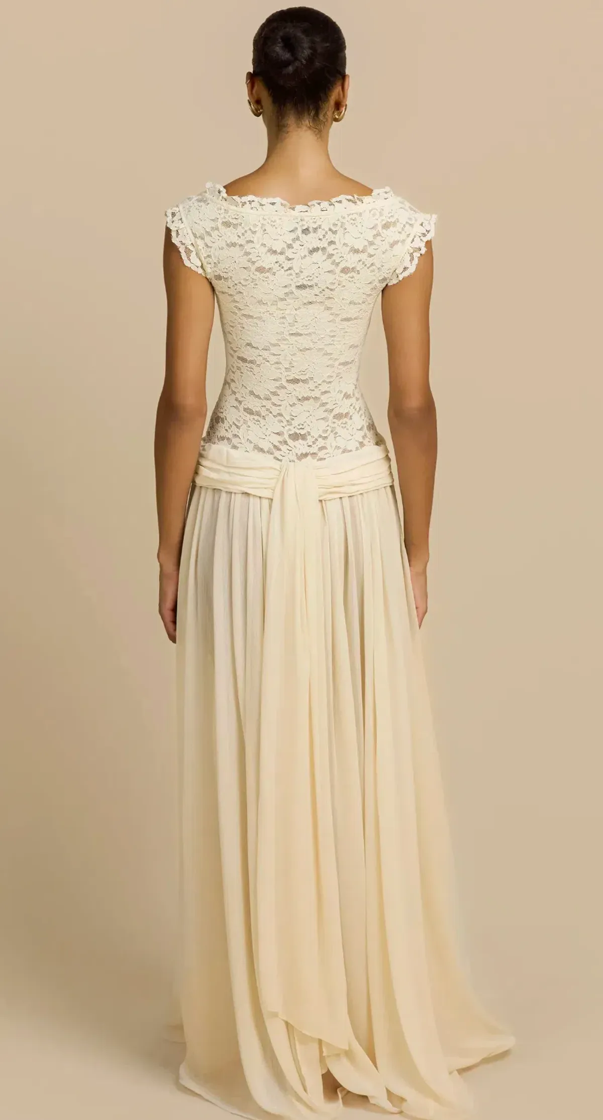 Arcina Ori, ARABELLA DRESS BEIGE, Size XS - Image 2