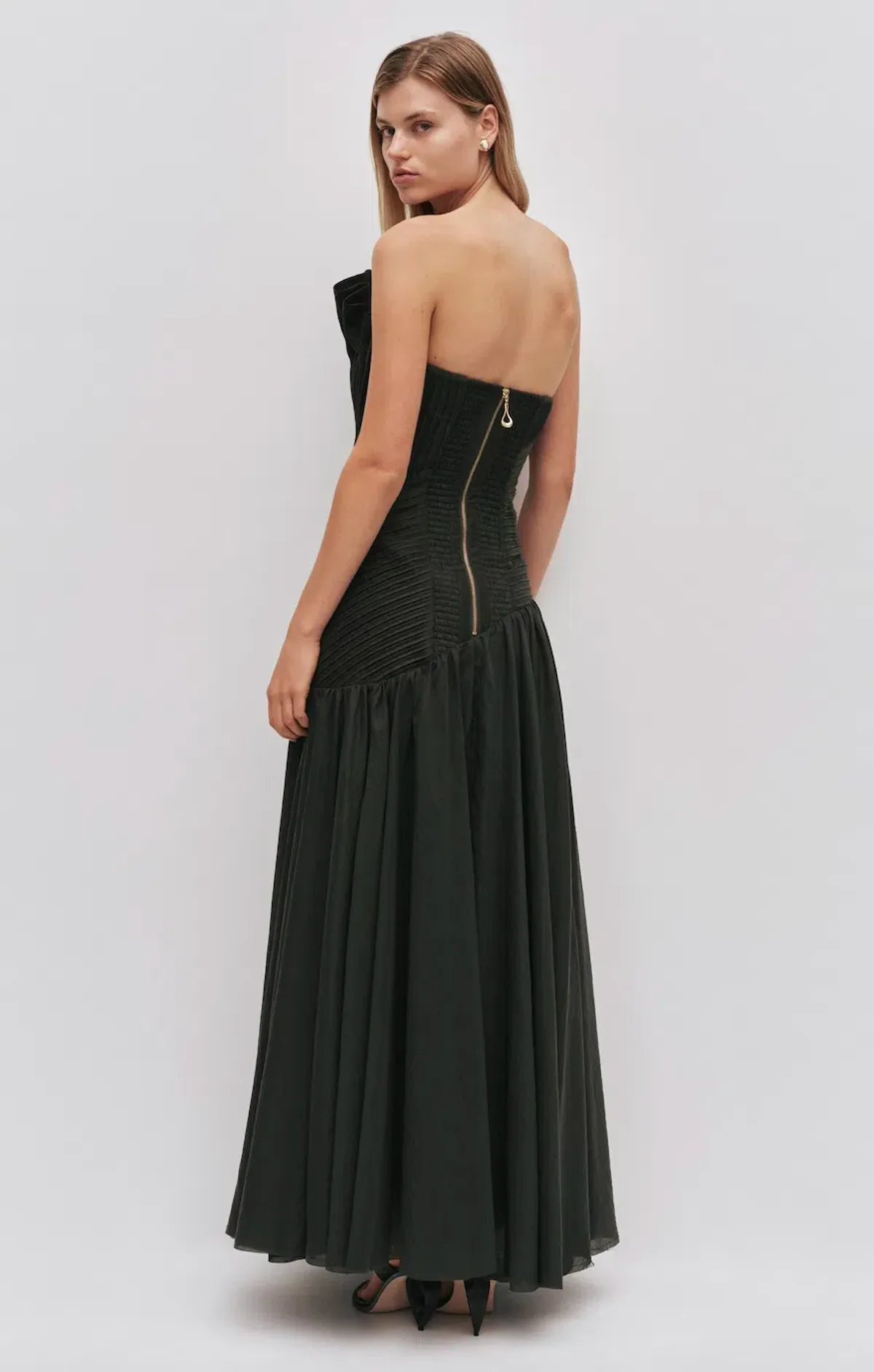 AQUILINE GOWN | HUNTER GREEN - SIZE 8 - Image 3