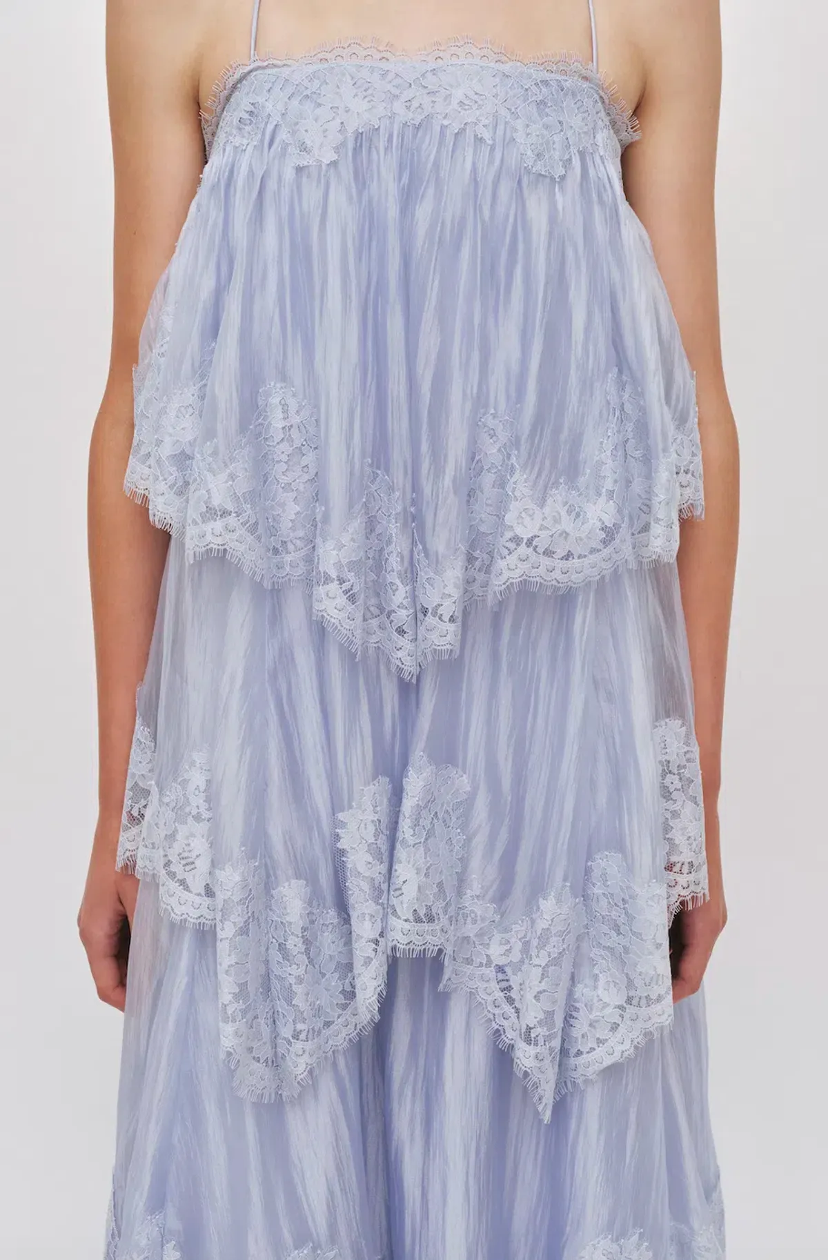 OPHELIA LACE GOWN | FRENCH BLUE - SIZE 6-8 - Image 2
