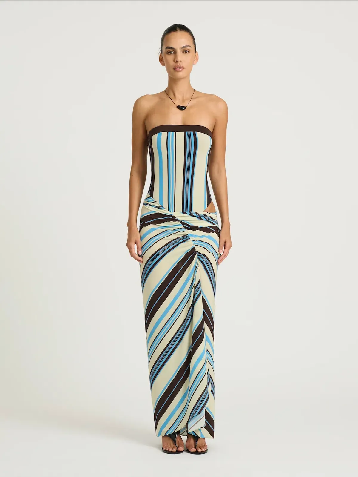 BENNI Rumi Strapless Maxi. Size 8 / AU 8 - Image 1
