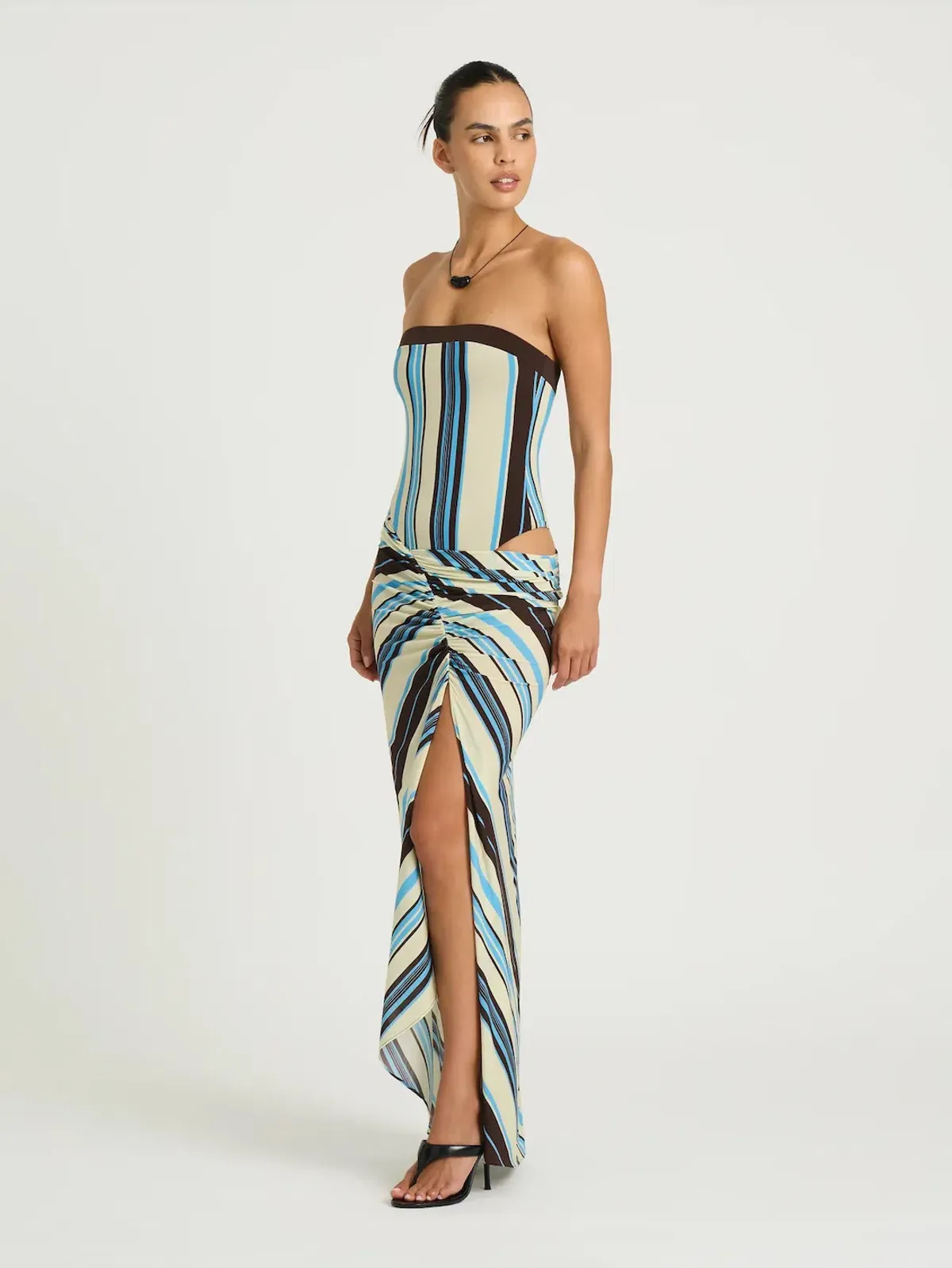 BENNI Rumi Strapless Maxi. Size 8 / AU 8 - Image 3